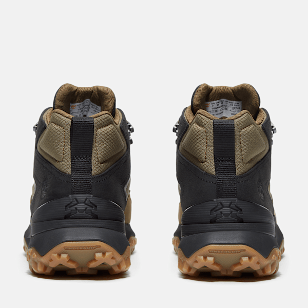 Timberland Motion Access Mid Waterproof Sneaker Olive Green Ripstop Men'S