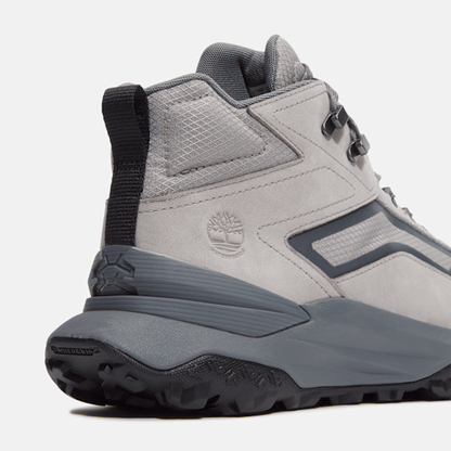 Timberland Motion Access Mid Waterproof Sneaker Medium Grey Ripstop Men'S