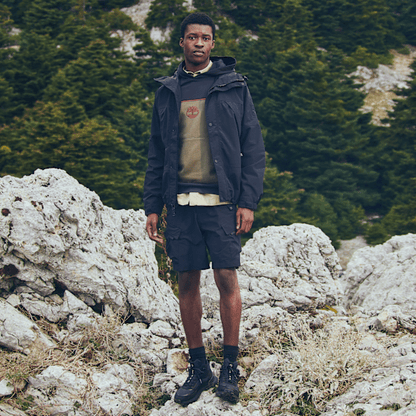 Timberland Motion Access Mid Waterproof Sneaker Black Ripstop Men'S