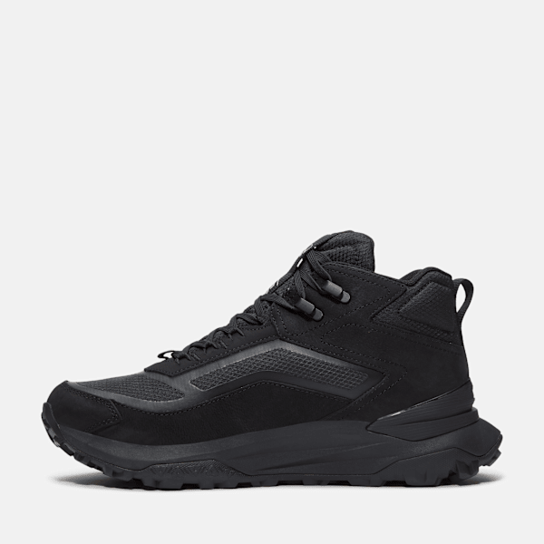 Timberland Motion Access Mid Waterproof Sneaker Black Ripstop Men'S