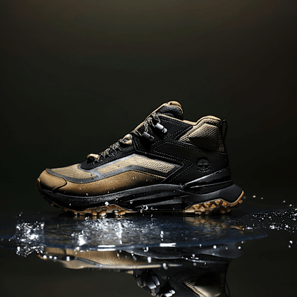 Timberland Motion Access Mid Waterproof Sneaker Olive Green Ripstop Men'S