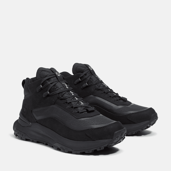 Timberland Motion Access Mid Waterproof Sneaker Black Ripstop Men'S