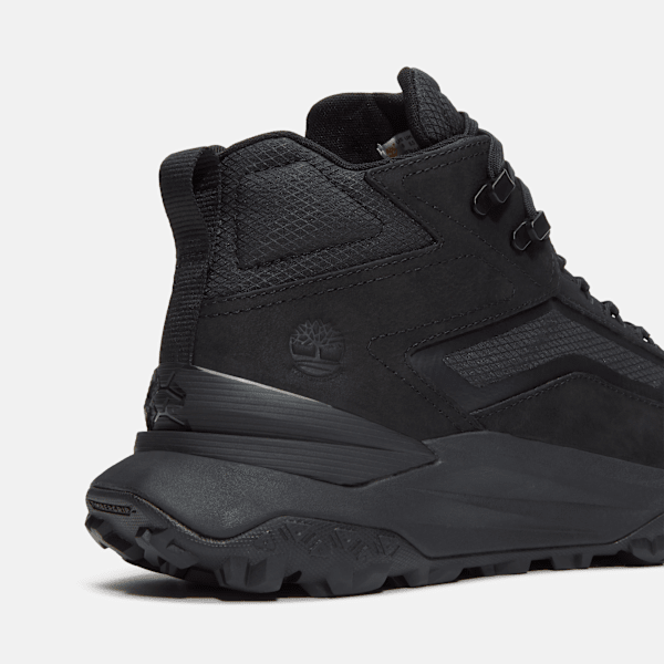 Timberland Motion Access Mid Waterproof Sneaker Black Ripstop Men'S