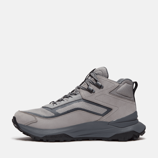 Timberland Motion Access Mid Waterproof Sneaker Medium Grey Ripstop Men'S
