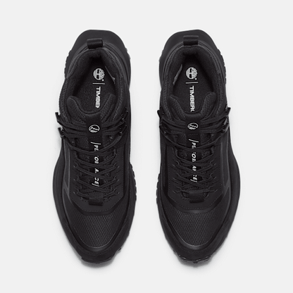 Timberland Motion Access Mid Waterproof Sneaker Black Ripstop Men'S