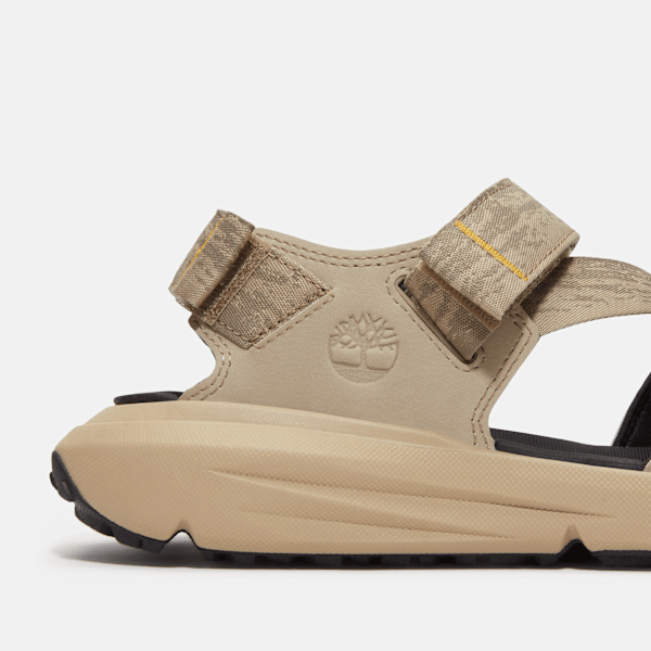 Timberland Motion Dune Backstrap Sandal Light Brown Webbing Men'S