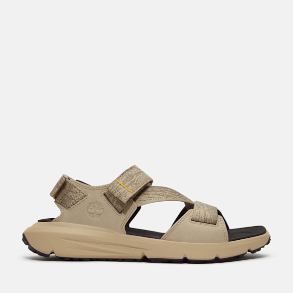 Timberland Motion Dune Backstrap Sandal Light Brown Webbing Men'S