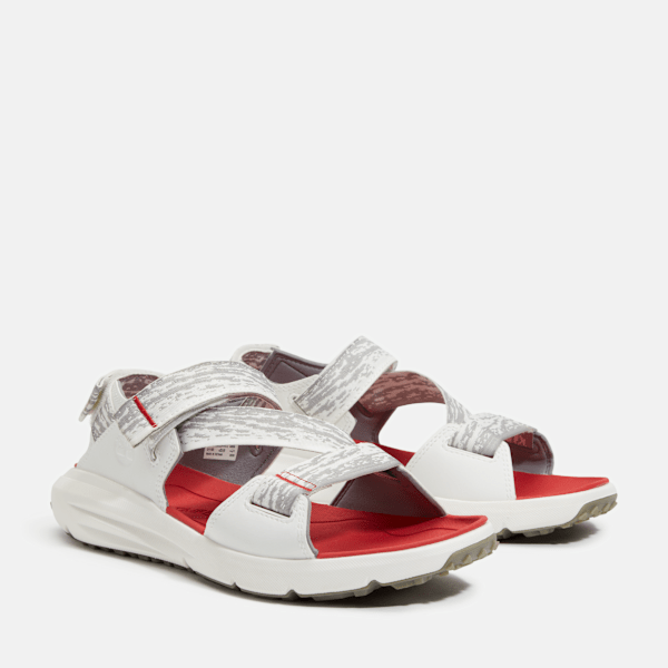 Timberland Motion Dune Backstrap Sandal White Webbing Men'S