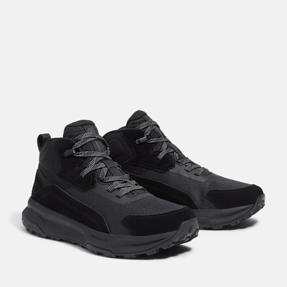 Timberland Motion Ledge Mid Sneaker Black Suede Men'S