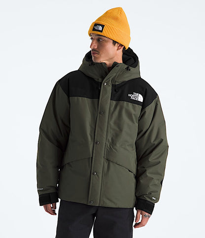 The North Face Men Mountain Down Jacket New Taupe Green/TNF Black Mushroom Grey/TNF Black