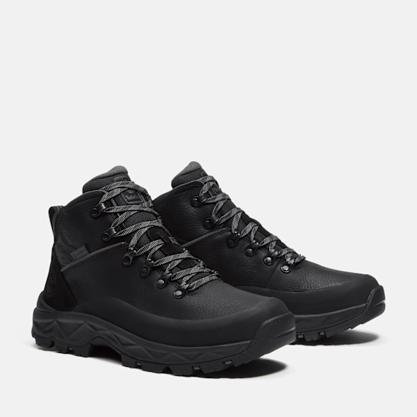 Timberland Mt Maddsen 20 Hiking Boot Black Full-Grain Men'S