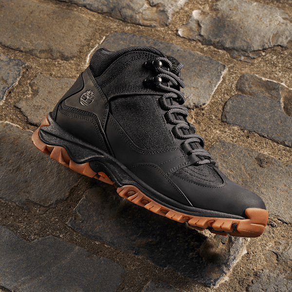 Timberland Mt Maddsen Hiking Boot Black Full-Grain Men'S