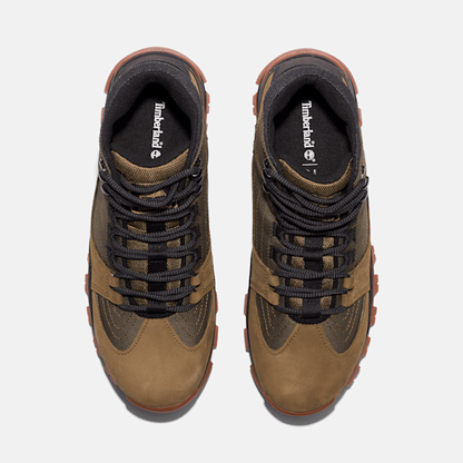 Timberland Mt Maddsen Mid Hiking Boot Olive Nubuck Men'S