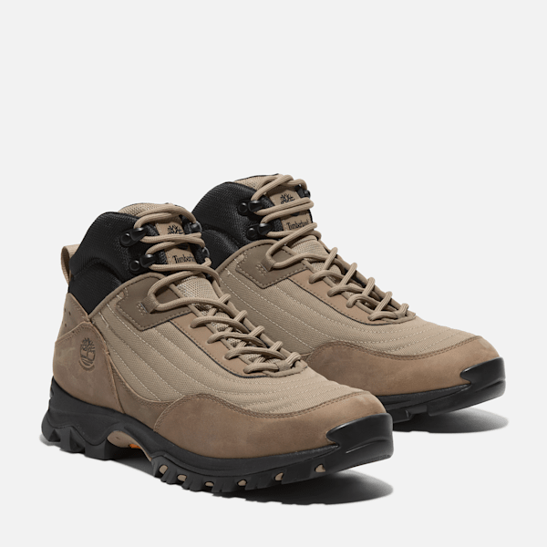 Timberland Mt Maddsen Mid Lace-Up Waterproof Hiking Boot Medium Beige Mesh Men'S