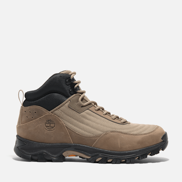 Timberland Mt Maddsen Mid Lace-Up Waterproof Hiking Boot Medium Beige Mesh Men'S