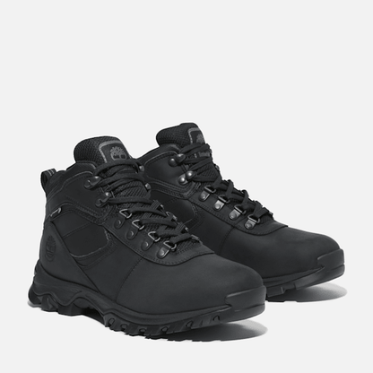 Timberland Mt Maddsen Mid Waterproof Hiking Boot Black Men'S