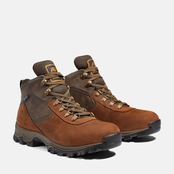 Timberland Mt Maddsen Mid Waterproof Hiking Boot Dark Brown Men'S