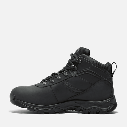 Timberland Mt Maddsen Mid Waterproof Hiking Boot Black Men'S