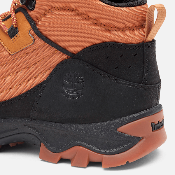 Timberland Mens Mt Maddsen Mid Waterproof Hiking Boot Wheat Mesh