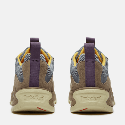 Timberland Mt Maddsen Peak Low Waterproof Hiking Boot Medium Beige Mesh/Grey Men'S