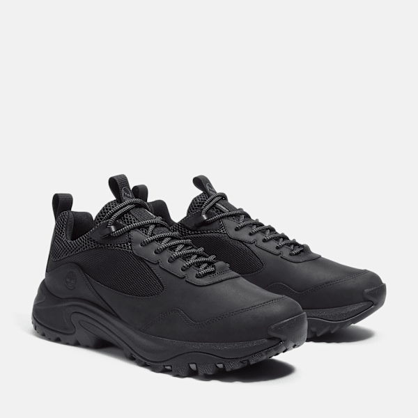 Timberland Mt Maddsen Peak Low Waterproof Hiking Boot Black Full-Grain Men'S