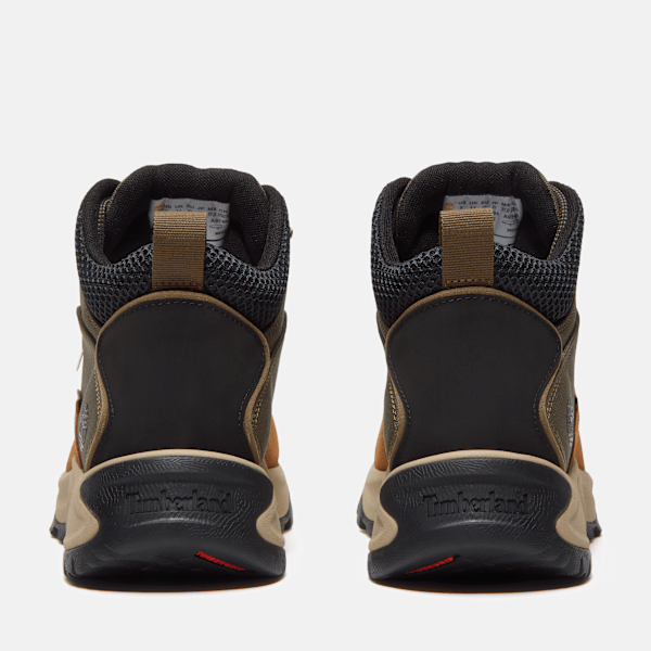 Timberland Mt Maddsen Peak Mid Waterproof Hiking Boot Medium Brown Suede Men'S