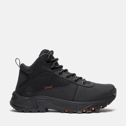 Timberland Mt Maddsen Peak Mid Waterproof Hiking Boot Black Full-Grain Men'S