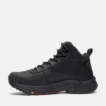 Timberland Mt Maddsen Peak Mid Waterproof Hiking Boot Black Full-Grain Men'S