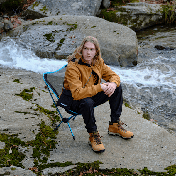 Timberland Mt Maddsen Waterproof Hiking Boot Wheat Nubuck Men'S