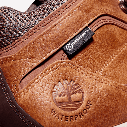 Timberland Mt Maddsen Waterproof Hiking Boot Light Brown Full-Grain Men'S