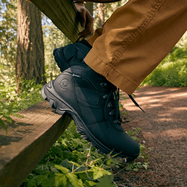 Timberland Mt Maddsen Waterproof Hiking Boot Black Men'S