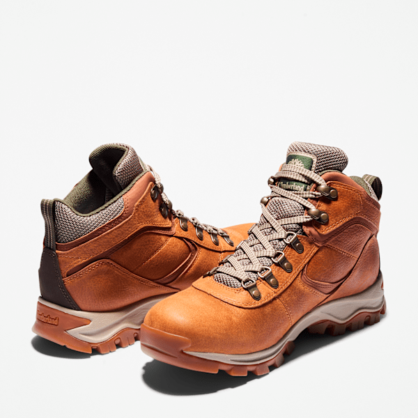 Timberland Mt Maddsen Waterproof Hiking Boot Light Brown Full-Grain Men'S