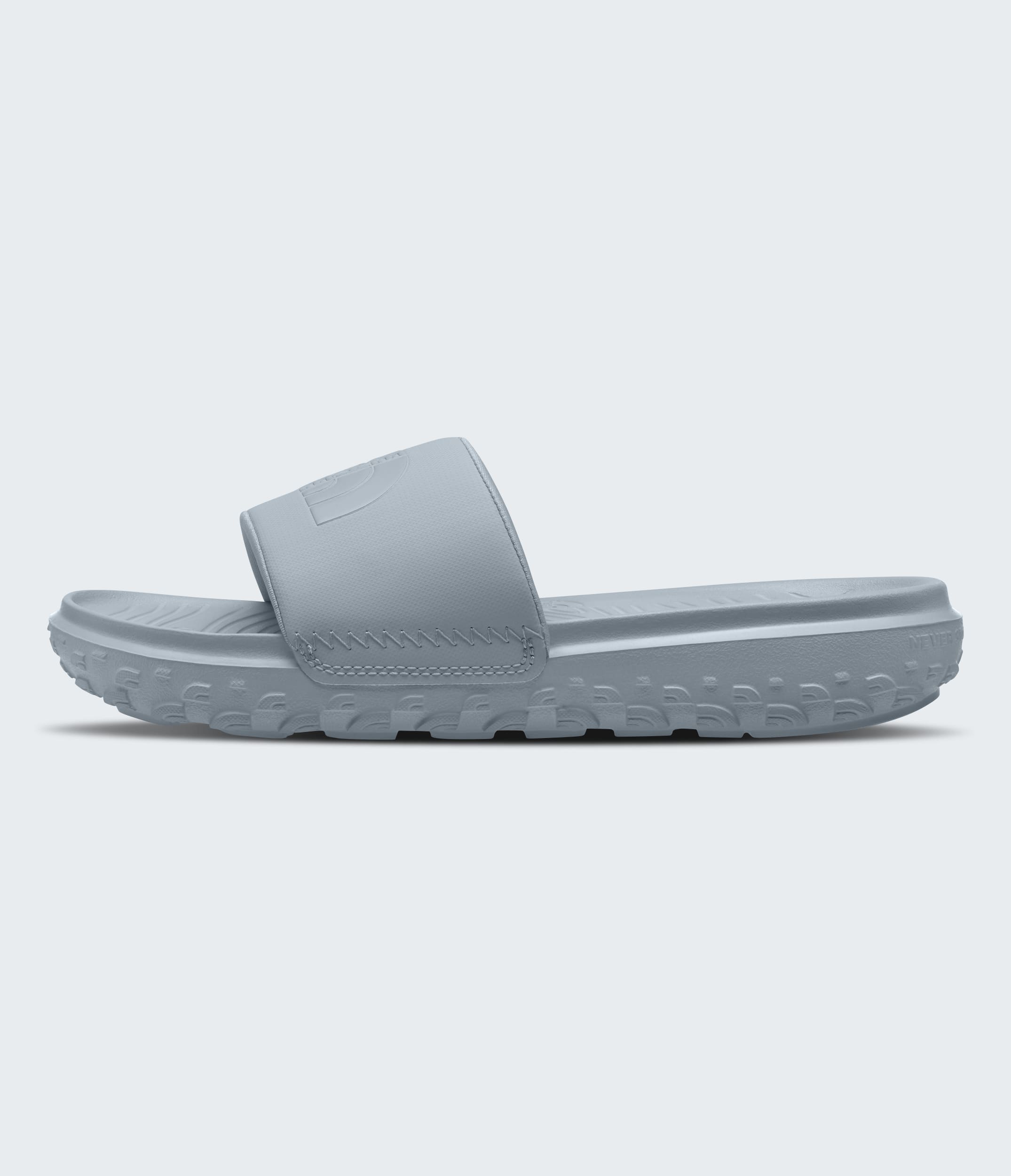 The North Face Mens Never Stop Cush Slides Frost Grey-Frost Grey Frost Grey-Frost Grey
