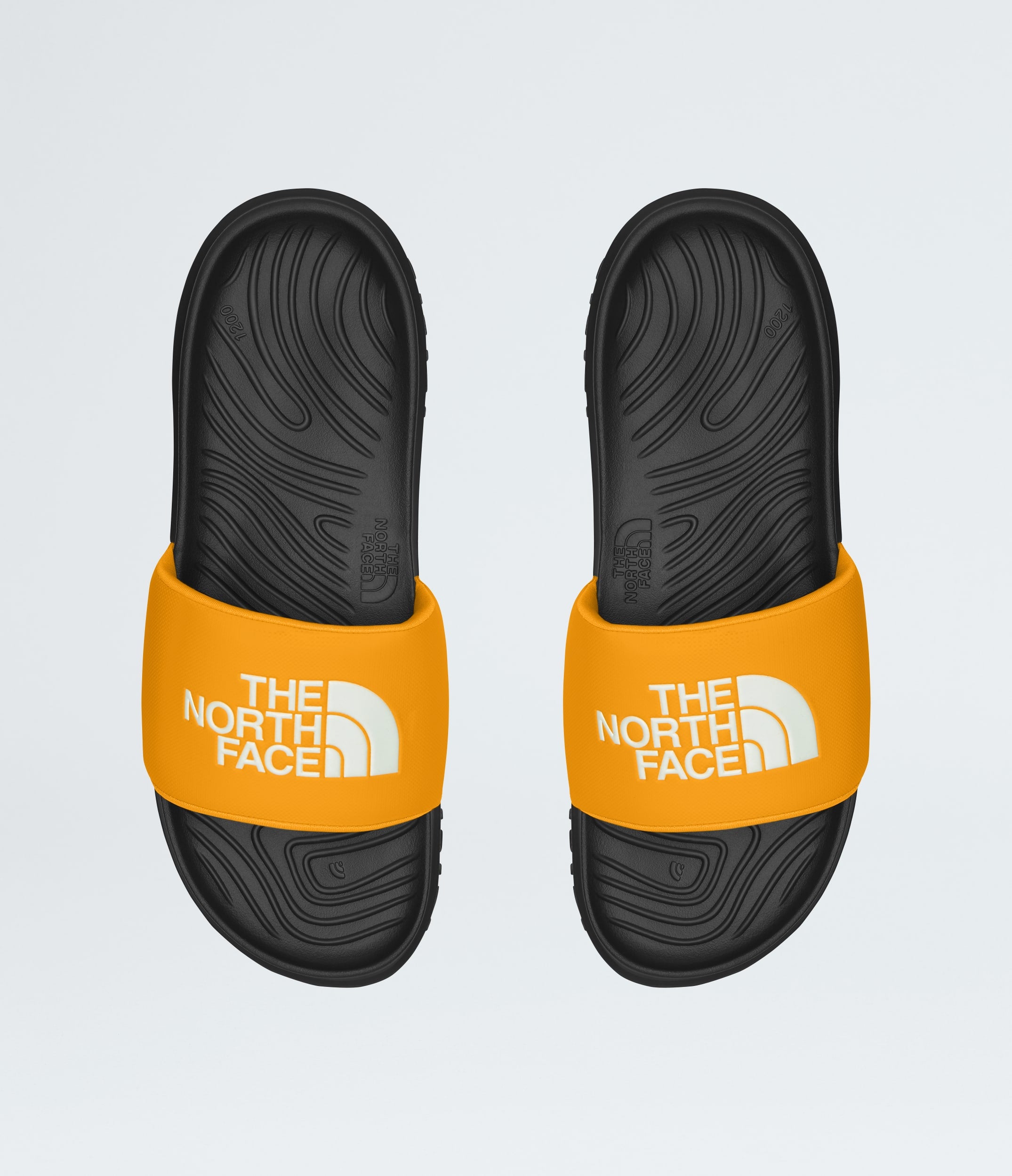 The North Face Mens Never Stop Cush Slides Summit Gold Summit Gold