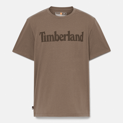 Timberland Northwood Logo Short-Sleeve T-Shirt Medium Brown Men'S