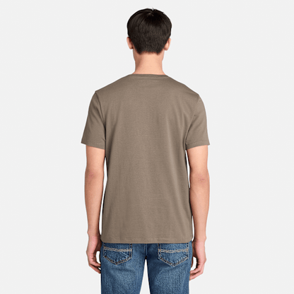Timberland Northwood Logo Short-Sleeve T-Shirt Medium Brown Men'S