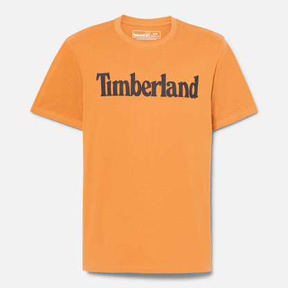 Timberland Northwood Logo Short-Sleeve T-Shirt Wheat Men'S