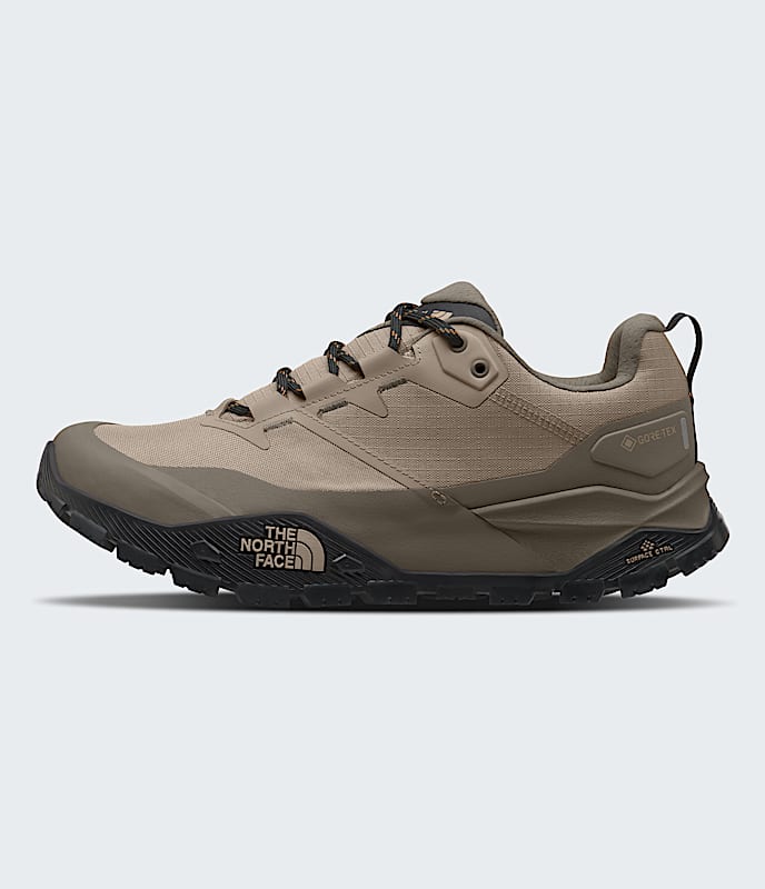 The North Face Mens Offtrail Hike Gore-Tex Shoes Mushroom Grey