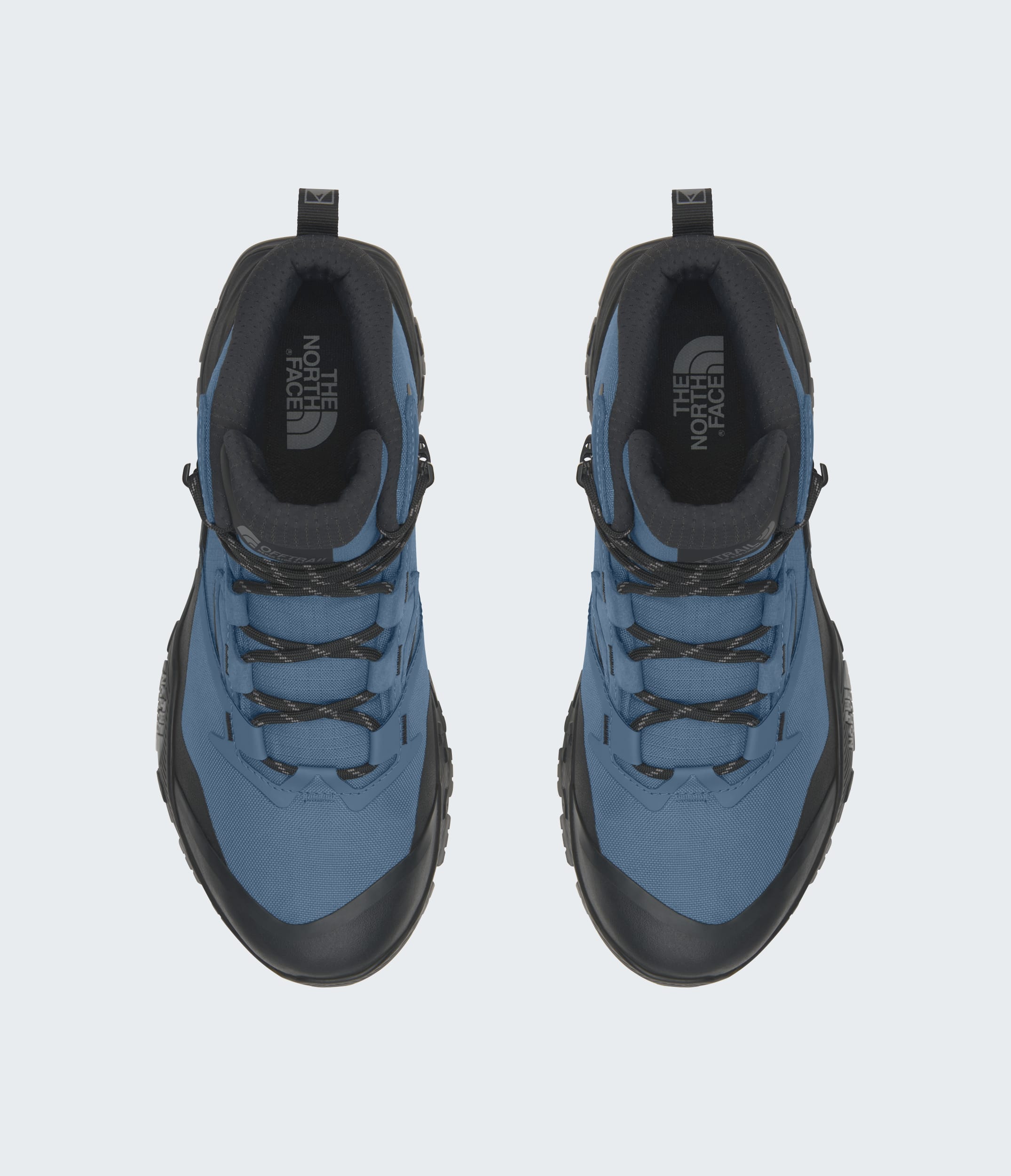 The North Face Mens Offtrail Hike Lt Mid Gore-Tex Boots Winslor Blue-Tnf Black Winslor Blue-Tnf Black