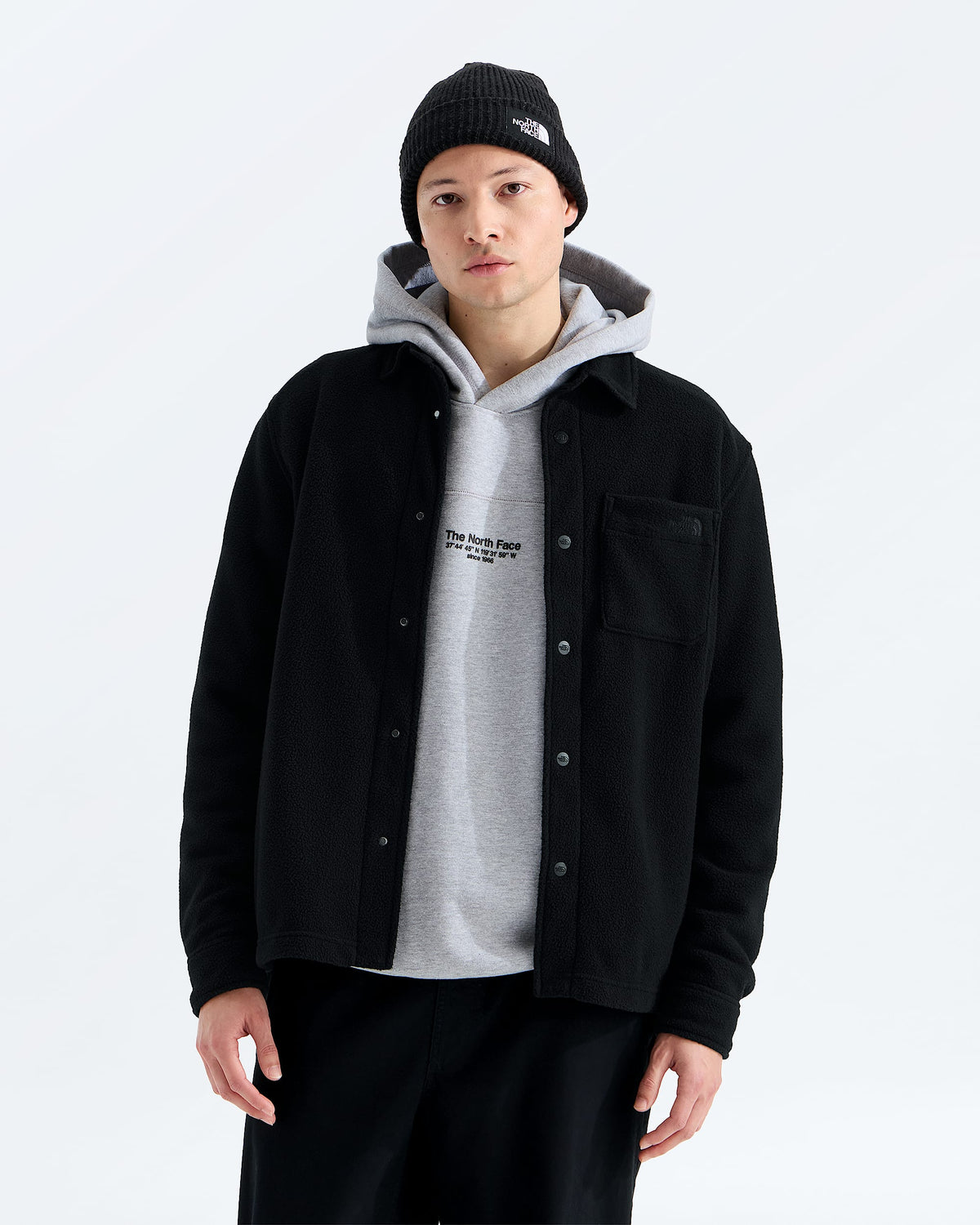 The North Face Men’s Open Range Fleece Long-Sleeve Shirt
