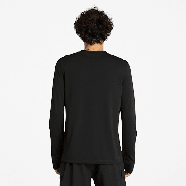 Timberland Outdoor Long Sleeve T-Shirt Black Men'S