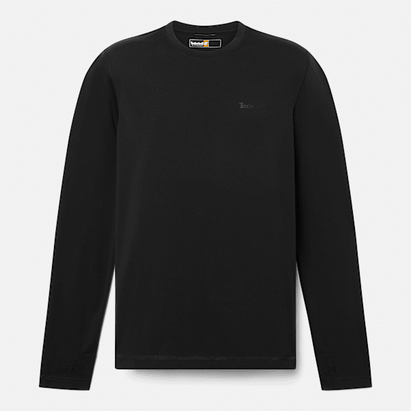 Timberland Outdoor Long Sleeve T-Shirt Black Men'S