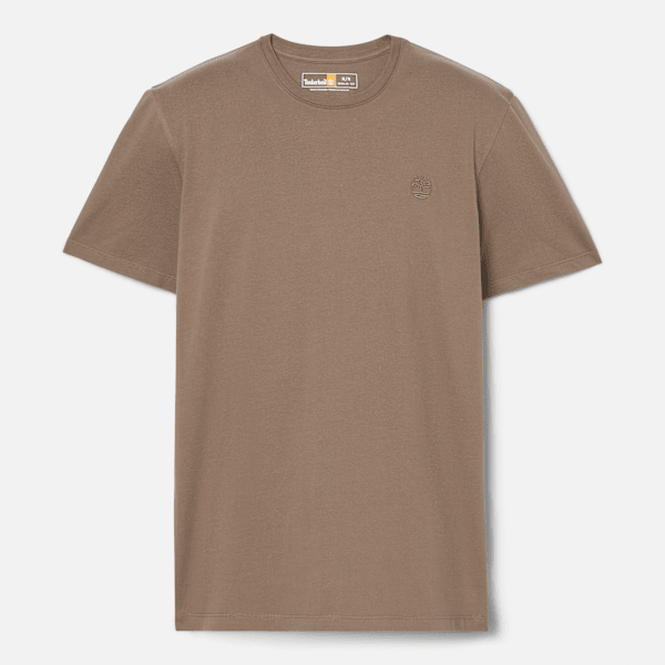 Timberland Oyster River Short-Sleeve T-Shirt Medium Brown Men'S