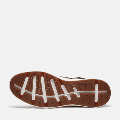 Timberland Mens Parker Street High-Top Sneaker Rust Full-Grain