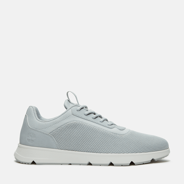 Timberland Parker Street Low Lace-Up Sneaker Light Grey Knit Men'S