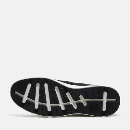 Timberland Parker Street Low Lace-Up Sneaker Black Knit Men'S