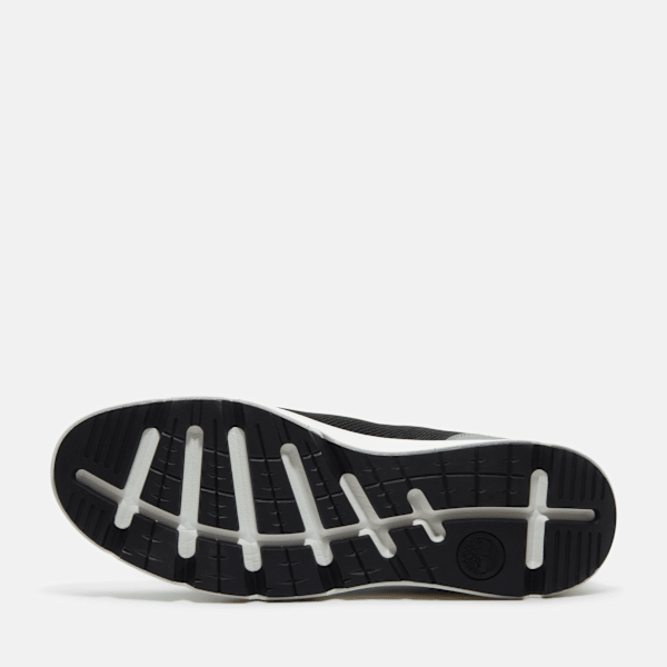 Timberland Parker Street Low Lace-Up Sneaker Black Knit Men'S