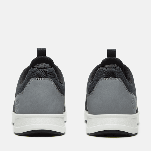 Timberland Parker Street Low Lace-Up Sneaker Black Knit Men'S