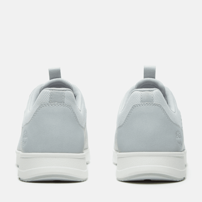 Timberland Parker Street Low Lace-Up Sneaker Light Grey Knit Men'S