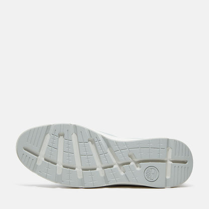 Timberland Men'S Parker Street Low Lace-Up Sneaker Light Grey Knit